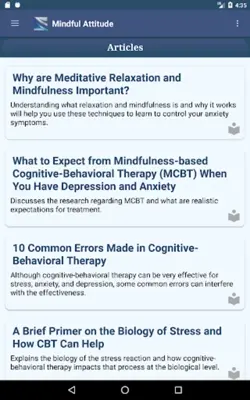 Mindful Attitude Qi Gong, Meditation, Relaxation android App screenshot 1