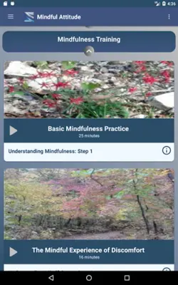 Mindful Attitude Qi Gong, Meditation, Relaxation android App screenshot 3