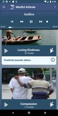 Mindful Attitude Qi Gong, Meditation, Relaxation android App screenshot 6